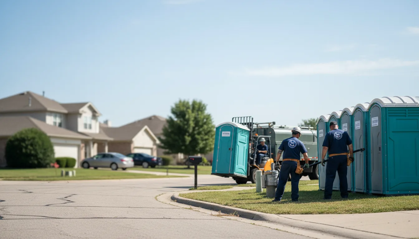 Porta Potty Rental in Urania, LA near me